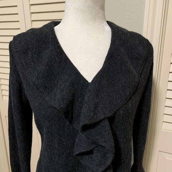 Beyond Threads Ruffled Cardigan - Picture 2 of 5